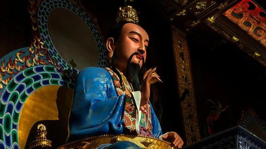 Yuanshi Tianzun [Celestial Worthy of Primordial Beginning] the highest deities in Daoism
