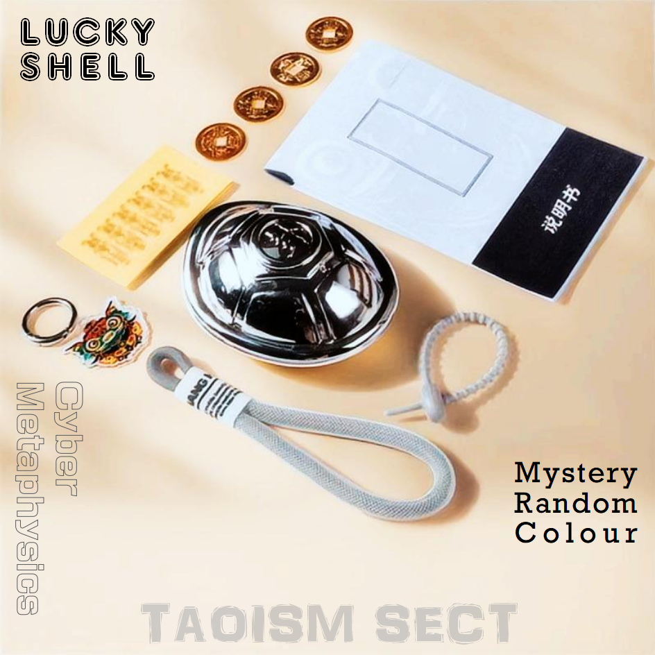 [turtle shell knickknack]Cyber divination random color good luck turtle; Stress-relieving I Ching eight-triangle online toy; Electroplated colorful handbag accessories; Trendy key-chains