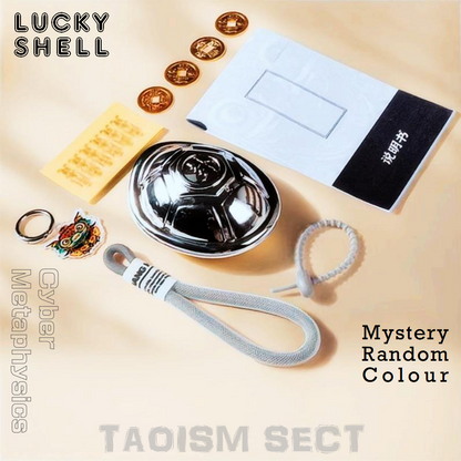 [turtle shell knickknack]Cyber divination random color good luck turtle; Stress-relieving I Ching eight-triangle online toy; Electroplated colorful handbag accessories; Trendy key-chains