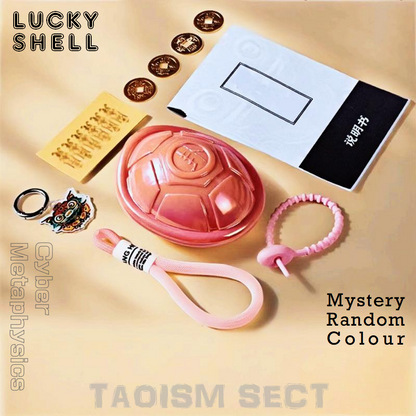 [turtle shell knickknack]Cyber divination random color good luck turtle; Stress-relieving I Ching eight-triangle online toy; Electroplated colorful handbag accessories; Trendy key-chains