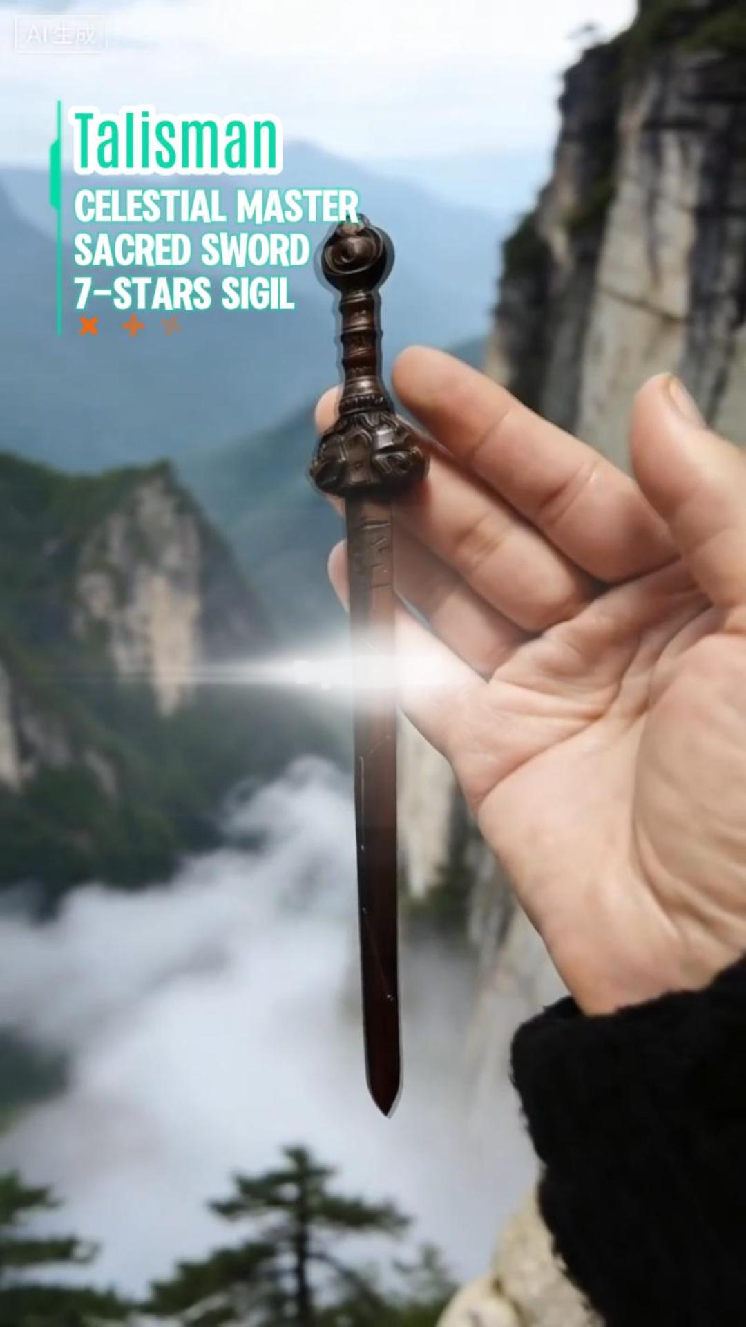 Carry the Foundational Decree: The Celestial Master Sword