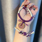 [Bronze Coin Bracelet]Mountain immortal coin girl-style woven bracelet; I Ching 8-triangle fortune-gathering gift for girls