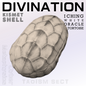 【Kismet Shell】Taoist Talisman; I Ching Divination tool;  White Tortoise Oracle Shell