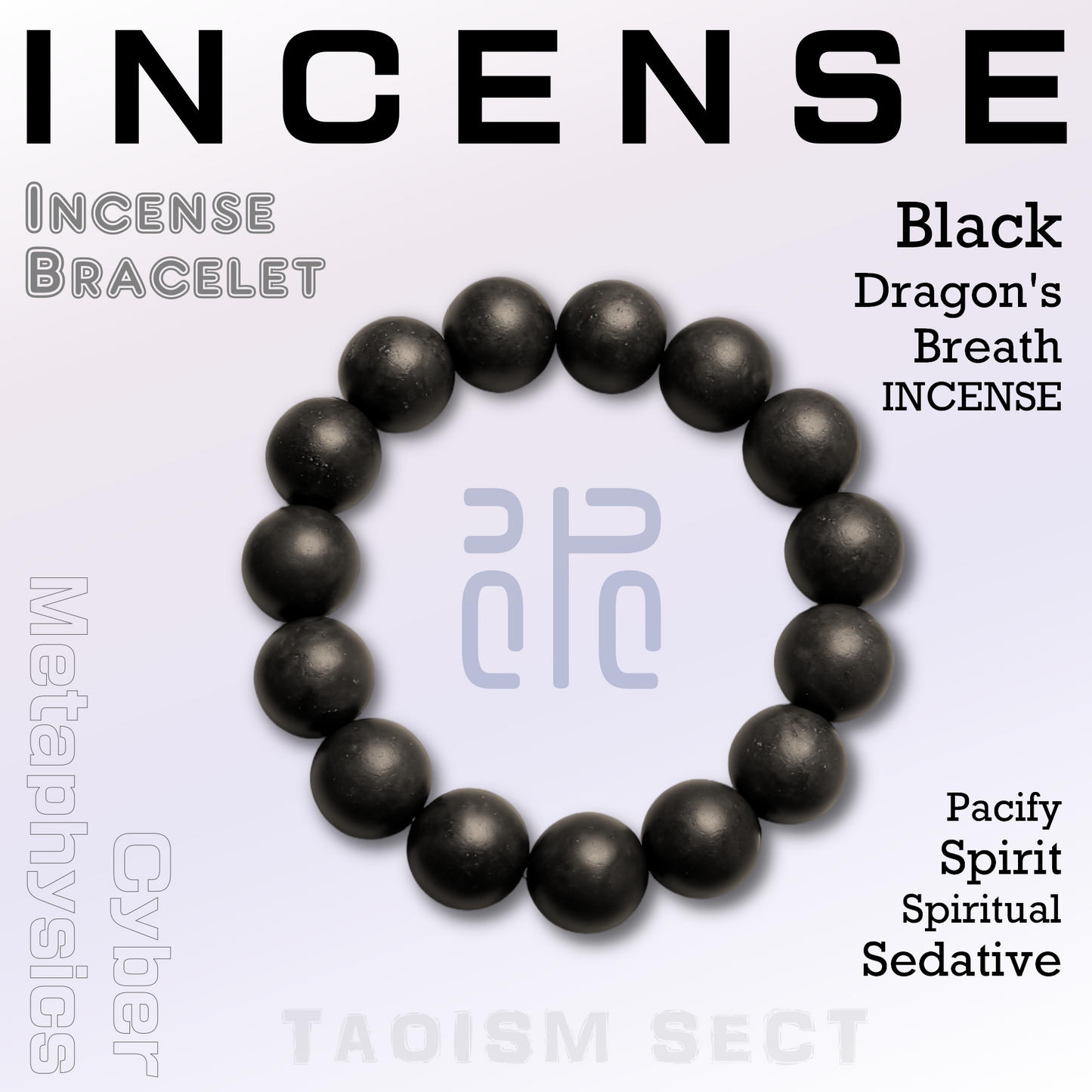 Carry the Essence of the Abyss: The Black Dragon's Breath Incense Bracelet