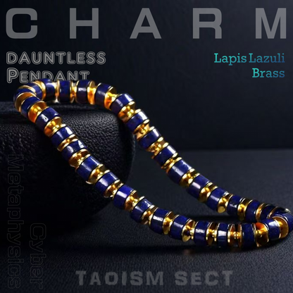The Starlight Forge: Lapis Lazuli &amp; Brass Anchor Bracelet