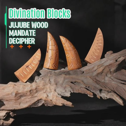 Decipher the Mandate of Heaven: The Divination Blocks of Cosmic Law