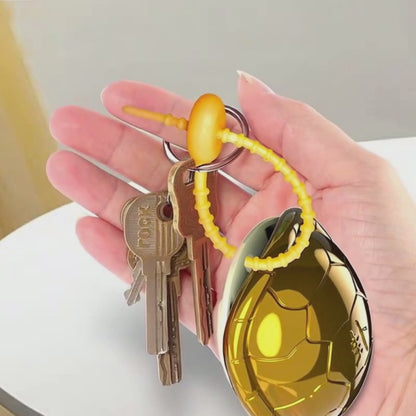 [turtle shell knickknack]Cyber divination random color good luck turtle; Stress-relieving I Ching eight-triangle online toy; Electroplated colorful handbag accessories; Trendy key-chains