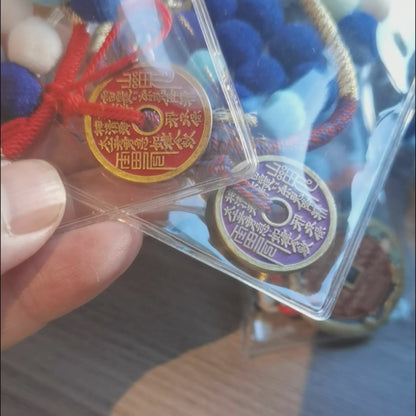 [Bronze Coin Bracelet]Mountain immortal coin girl-style woven bracelet; I Ching 8-triangle fortune-gathering gift for girls