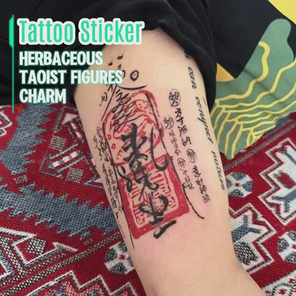 Temporary Talismans: Herbal Juice Tattoo Sigils